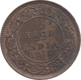 1816 HALF PICE INDIA ( AUNC )
