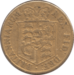 1818 GOLD HALF SOVEREIGN ( GF )