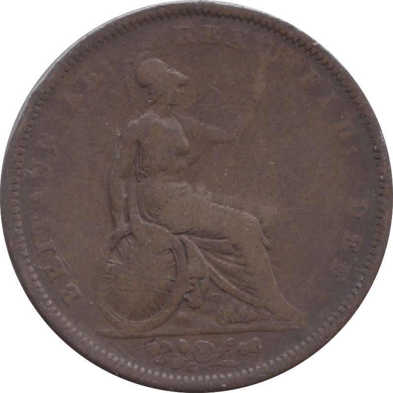 1826 PENNY ( FINE ) 2 - Penny - Cambridgeshire Coins