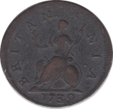 1739 FARTHING ( GF ) 3