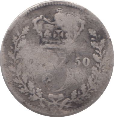 1850 THREEPENCE ( FAIR ) - Threepence - Cambridgeshire Coins