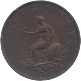 1799 HALFPENNY 3 ( GVF )