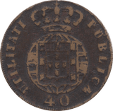 1823 40 REIS PORTUGAL