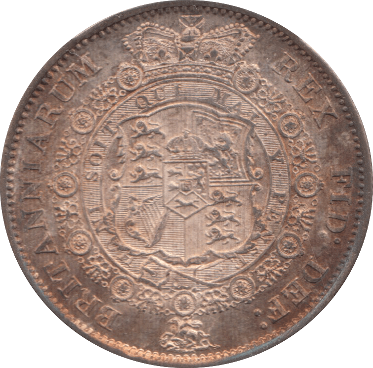 1816 HALFCROWN ( BU )