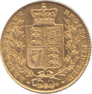 1847 GOLD SOVEREIGN ( EF ) REF 26 SHIELD BACK - Sovereign - Cambridgeshire Coins