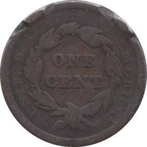 1840 1 CENT USA - WORLD COINS - Cambridgeshire Coins