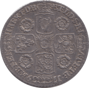 1739 SIXPENCE ( EF )