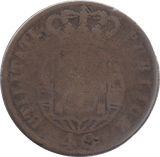 1826 PORTUGAL 40 REIS - WORLD COINS - Cambridgeshire Coins