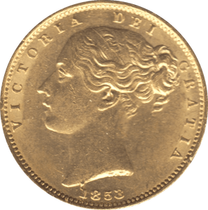 1853 GOLD SOVEREIGN ( EF ) REF 2 - Sovereign - Cambridgeshire Coins