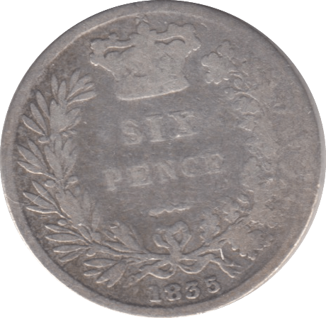 1835 SIXPENCE ( NF ) 3 - Sixpence - Cambridgeshire Coins