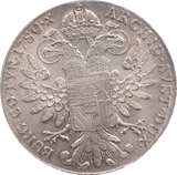 1780 SILVER THALER  MARIA THERESA REF 4
