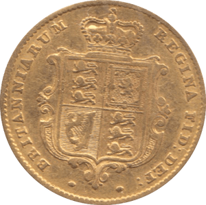 1851 GOLD HALF SOVEREIGN ( FINE ) - Half Sovereign - Cambridgeshire Coins