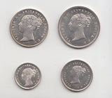1851 MAUNDY SET VICTORIA - Maundy Set - Cambridgeshire Coins