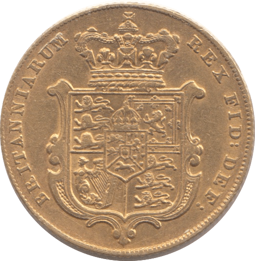 1827 GOLD SOVEREIGN ( GVF ) - Sovereign - Cambridgeshire Coins