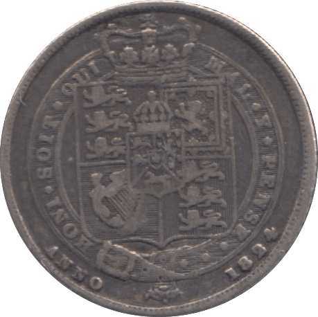 1824 SIXPENCE ( GF ) 6 - Sixpence - Cambridgeshire Coins