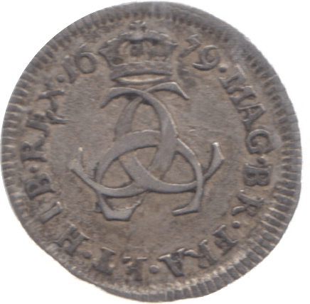 1679 MAUNDY THREEPENCE ( GVF )