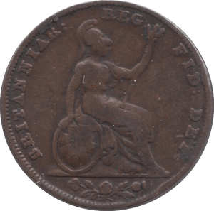 1840 FARTHING ( FAIR ) 2 - Farthing - Cambridgeshire Coins