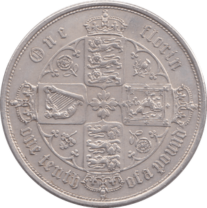 1852 FLORIN ( AUNC ) - FLORIN - Cambridgeshire Coins