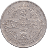 1852 FLORIN ( AUNC ) - FLORIN - Cambridgeshire Coins