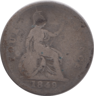 1848 FOURPENCE ( FAIR ) 2 - Fourpence - Cambridgeshire Coins