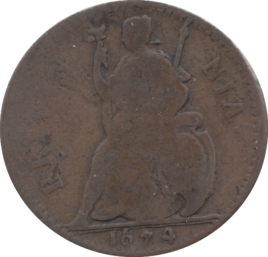 1764 FARTHING ( FAIR ) 4