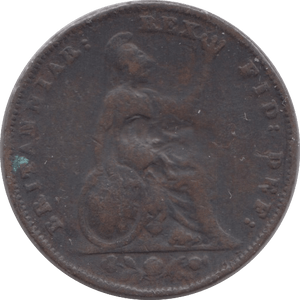1837 FARTHING ( FAIR ) 2 - Farthing - Cambridgeshire Coins