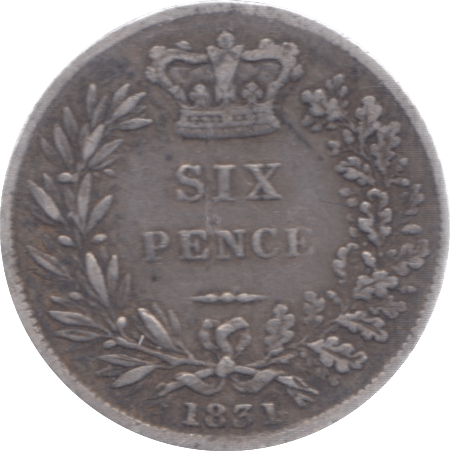 1831 SIXPENCE ( GF ) - Sixpence - Cambridgeshire Coins