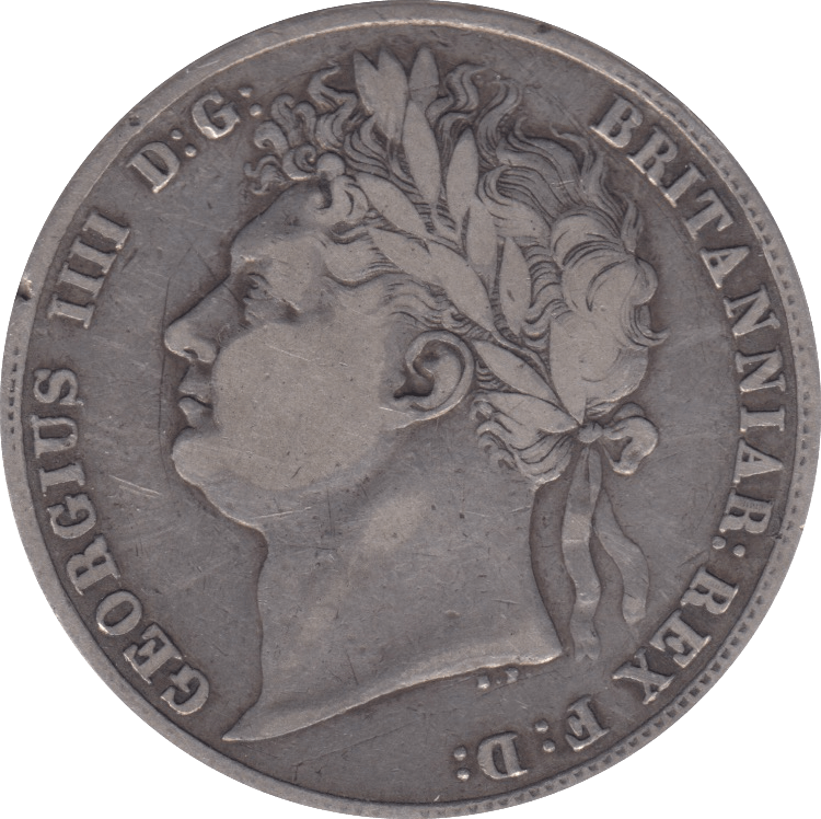 1821 HALFCROWN ( GF )