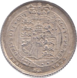 1824 SIXPENCE ( AUNC ) 6