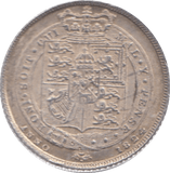 1824 SIXPENCE ( AUNC ) 6