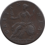1754 HALF PENNY ( EF ) 3