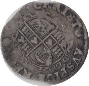 1635 - 1649 SILVER SIXPENCE CHARLES 1ST REF 14