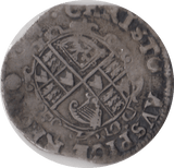 1635 - 1649 SILVER SIXPENCE CHARLES 1ST REF 14