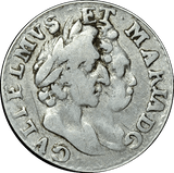 1689 MAUNDY TWOPENCE ( GF ) 1