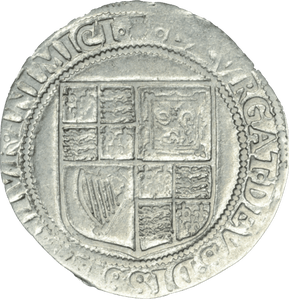 1603 - 25 SILVER SHILLING JAMES 1ST SECOND BUST REF 105