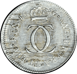 1676 MAUNDY TWOPENCE ( EF )