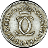 1680 MAUNDY TWOPENCE ( VF )