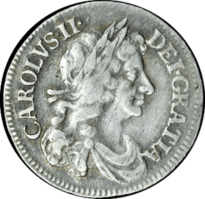 1672 MAUNDY FOURPENCE ( VF )
