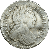 1700 MAUNDY FOURPENCE ( F )