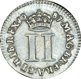 1687 MAUNDY TWOPENCE ( VF ) JAMES II