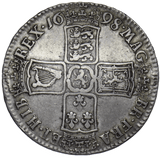 1698 HALFCROWN ( VF ) WILLIAM III