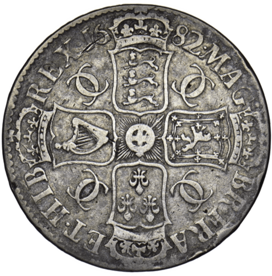 1682 CROWN ( GF ) CHARLES II