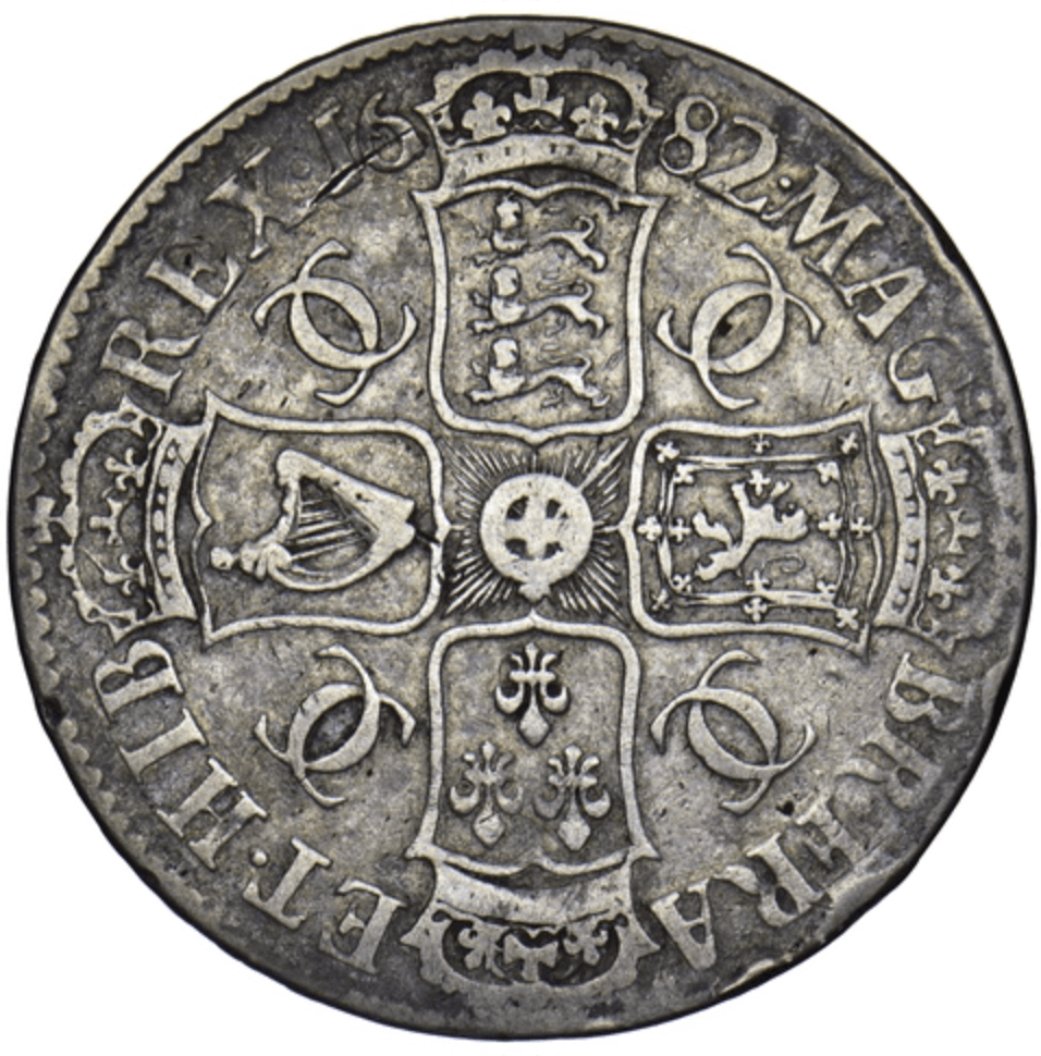 1682 CROWN ( GF ) CHARLES II