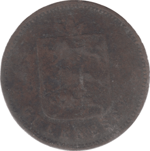 1830 GUERNSEY 4 DOUBLES - WORLD COINS - Cambridgeshire Coins