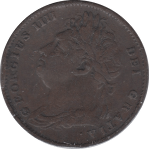 1821 FARTHING ( GF ) 3