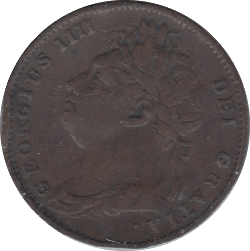 1821 FARTHING ( GF ) 3