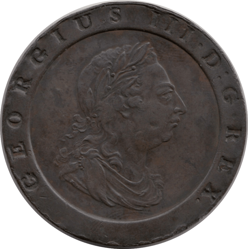 1797 TWOPENCE ( VF ) 1 GEORGE III