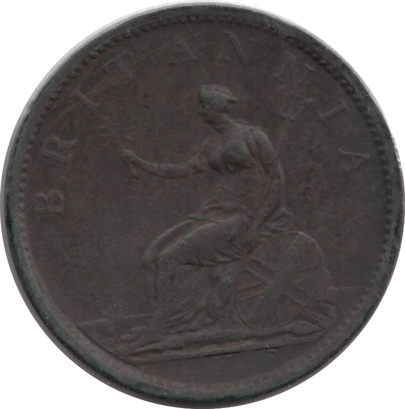 1806 PENNY ( VF ) 1 GEORGE III