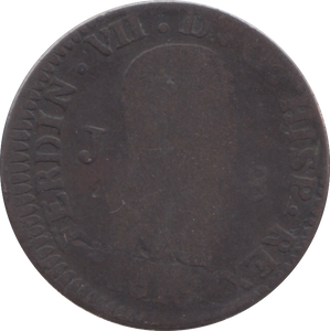 1818 SPAIN 8 MARAVEDIS