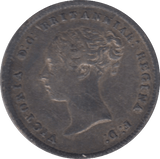 1845 MAUNDY FOURPENCE ( GVF ) - Maundy Coins - Cambridgeshire Coins